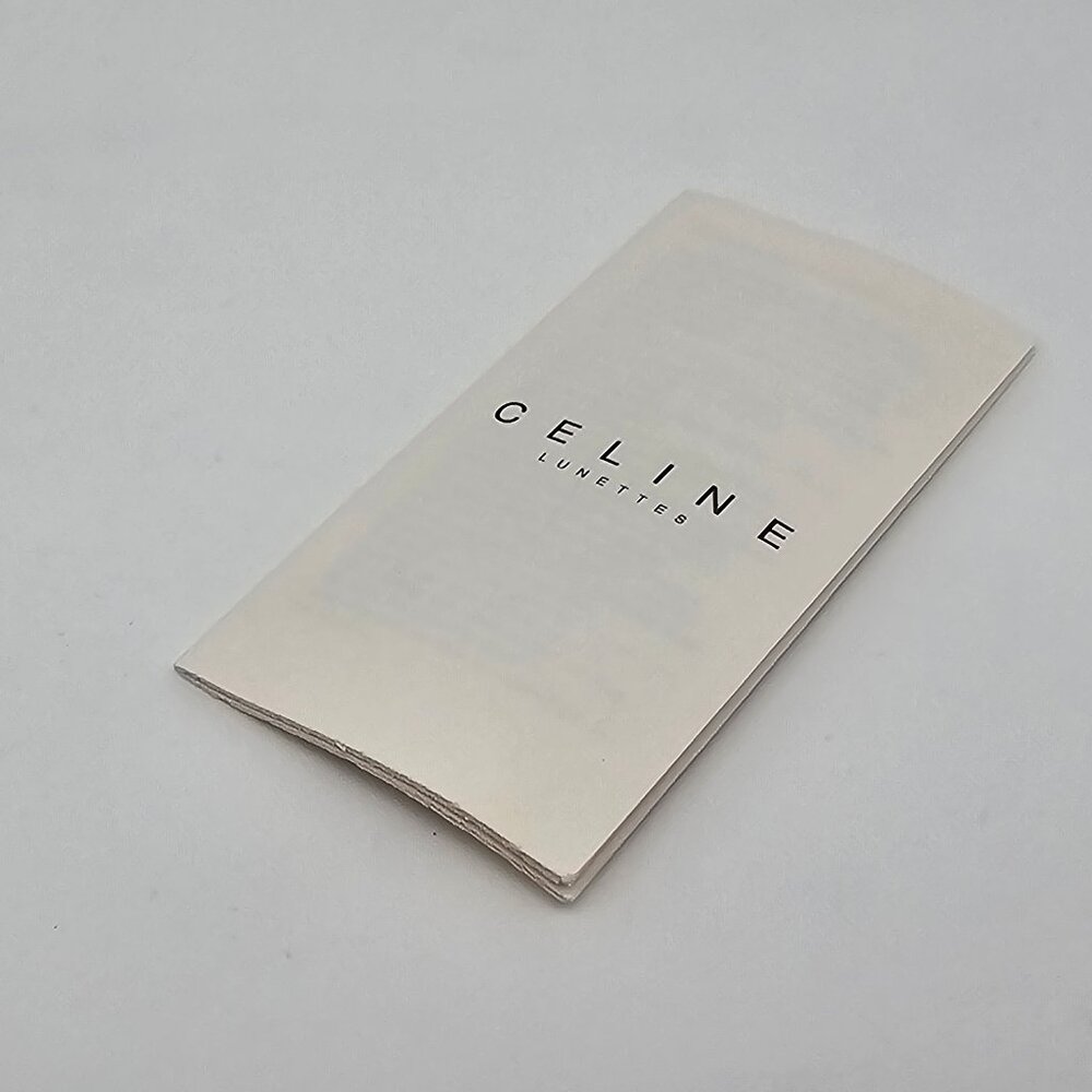 Celine SC1019 Col. 568 Gunmetal Frame Grey Gradient Lens Sunglasses Italy 51mm - Picture 16 of 16
